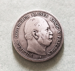 2 марки, 1876 г, Пруссия, серебро, фото №2