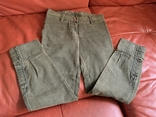 Стильные джинсы mango, хаки/военные, р.36, фото №4
