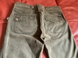 Стильные джинсы mango, хаки/военные, р.36, фото №6