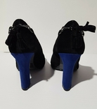Туфли на каблуке сине-черные, numer zdjęcia 9