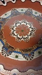 Теракотовая тарелка "Маянский календарь" Ручная работа Глина. Латинская Америка, фото №4