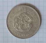 Япония 1 йена 1889 Серебро, фото №3