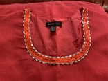 Платье красное mango, пайетки, вышивка, р.s/m, фото №8