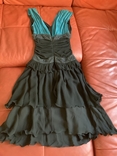 Платье bgn, натуральный шелк, бисер, франция, фото №5