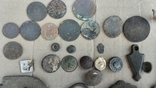 Разное с копа, копаное, монеты, пломба, пуговицы, ключи, фото №10