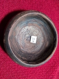 Античная Чернолаковая солонка. Размер 8 нк 3,5 см., фото №9