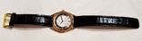 Russian Time watch in a gold-colored case mechanic manual winding, photo number 5
