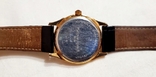Russian Time watch in a gold-colored case mechanic manual winding, photo number 7