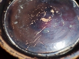 Античная чернолаковая солонка.4 в.до.н.э. Размер 65-30 мм. Греция., фото №10