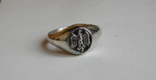 Серебряный перстень с изображением орла III Рейх копия, photo number 2