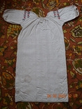 The shirt is old Ukrainian embroidered. Embroidery. Homespun hemp fabric. 116x67 cm. No. 5, photo number 8