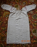 The shirt is old Ukrainian embroidered. Embroidery. Homespun hemp fabric. 110x70 cm. No. 6, photo number 4