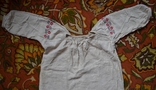 The shirt is old Ukrainian embroidered. Embroidery. Homespun hemp fabric. 110x70 cm. No. 6, photo number 5