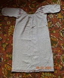 The shirt is old Ukrainian embroidered. Embroidery. Homespun hemp fabric. 110x70 cm. No. 6, photo number 7