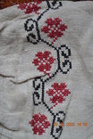 The shirt is old Ukrainian embroidered. Embroidery. Homespun hemp fabric. 110x70 cm. No. 6, photo number 9