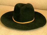 Чорний легкий капелюшок розм.55, фото №4