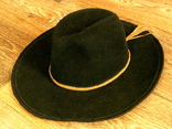 Чорний легкий капелюшок розм.55, фото №8
