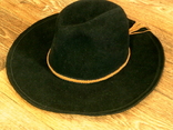 Чорний легкий капелюшок розм.55, фото №9