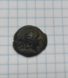 Монета Апполон лира с надчеканом, фото №4