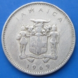 Ямайка 10 центов 1969, фото №3