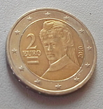  Монета 2 евро 2010г., Австрия, фото №2