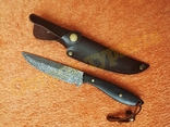 Нож охотничий тактический Ястреб с чехлом 21.5 см, фото №2