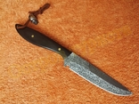 Нож охотничий тактический Ястреб с чехлом 21.5 см, фото №6