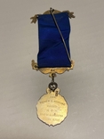 Масонская медаль 1971 год. Серебро. (О1), фото №5
