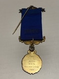 Масонская медаль 1972 год. Серебро. (О1), фото №5