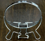 Зеркало двостороннє в металевому корпусі Д-9,5см, photo number 3