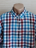 M&amp;S Blue Harbour Рубашка мужская в клетку короткий рукав 2 XL, фото №4