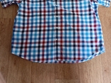 M&amp;S Blue Harbour Рубашка мужская в клетку короткий рукав 2 XL, photo number 10