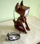 Светильник деревяный, фото №2