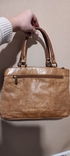 Женская винтажная коричневая кожаная сумка, фото №3