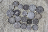 Лом срібних монет, фото №4