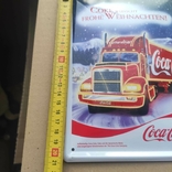 Жестяная табличка Coca cola, фото №6