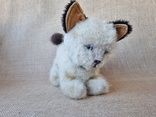  Сиамский котенок 1970 годов производился компанией The Real Soft Toys Watford Herts Engla, фото №5