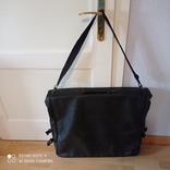 Черная кожаная габаритная сумка ( Германия), фото №7