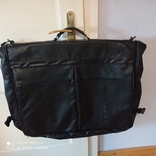 Черная кожаная габаритная сумка ( Германия), фото №13