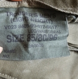 Штани армії Британії trousers mens lightweight olive 85/ 80 /96, фото №3