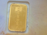 Слиток золота 999.9 0,1 гр. Лот №103, фото №7
