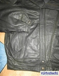 Велика шкіряна чоловіча куртка George &amp; Martha. США. 72р. Лот 1088, фото №8