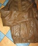 Велика шкіряна чоловіча куртка Echt Leder. Туреччина. 66р. Лот 1089, фото №5