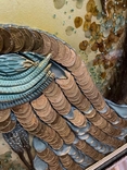 Картина из монет Великолепие павлина M.iraArtStudio, фото №8