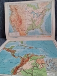Географический атлас - 1952 г. Большой формат., фото №8