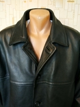 Потужна чоловіча шкіряна куртка CIRO CITTERIO p-p XL, фото №5