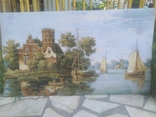 Гобелен Картина Голландия Замок на берегу 95,5х53,5 см, фото №8