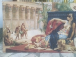 Гобелен Большая Картина Царица Клеопатра 130,5х72,5 см, фото №7