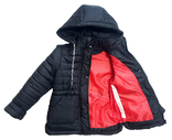Дитяча куртка жилетка Naomi чорна 122 ріст 1002f122, фото №4