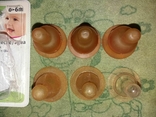 Соски для бутылочек 0-6 мес (6 шт), в упаковке, фото №5
